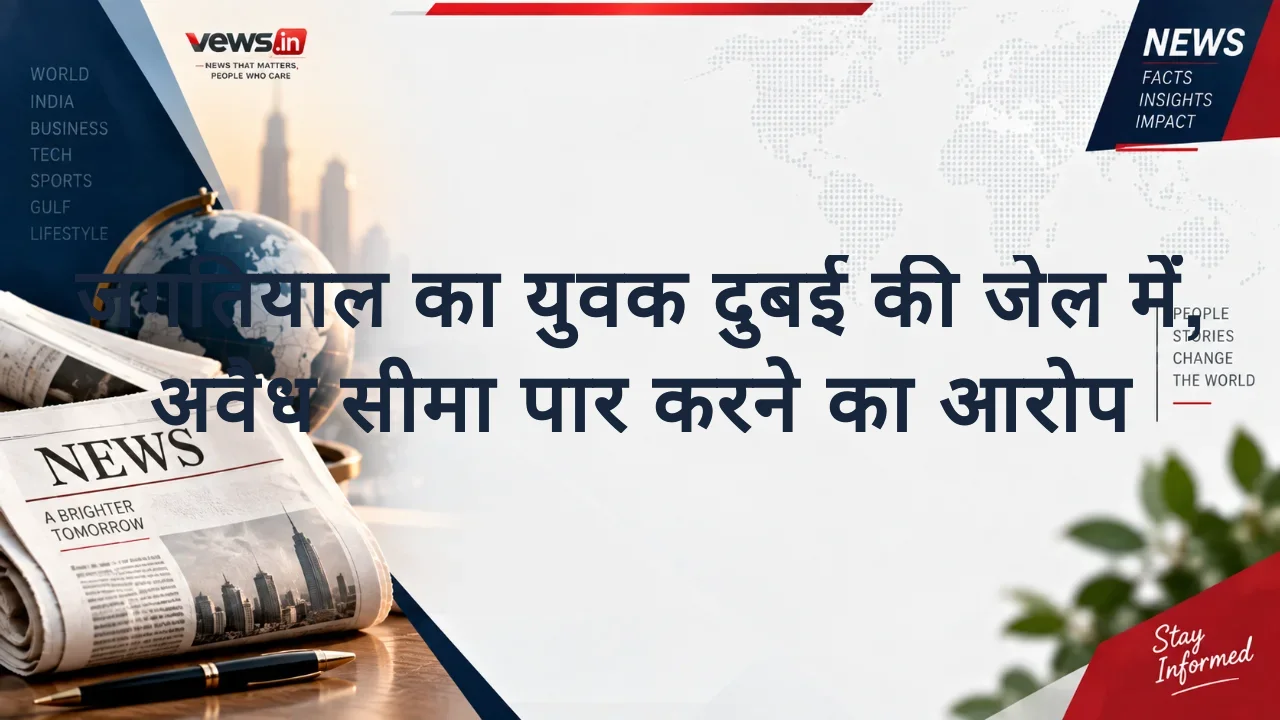 जगतियाल का युवक दुबई की जेल में, अवैध सीमा पार करने का आरोप