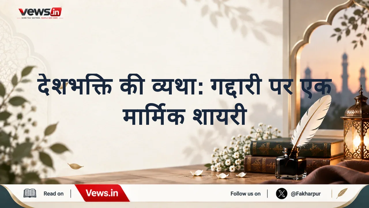 देशभक्ति की व्यथा: गद्दारी पर एक मार्मिक शायरी
