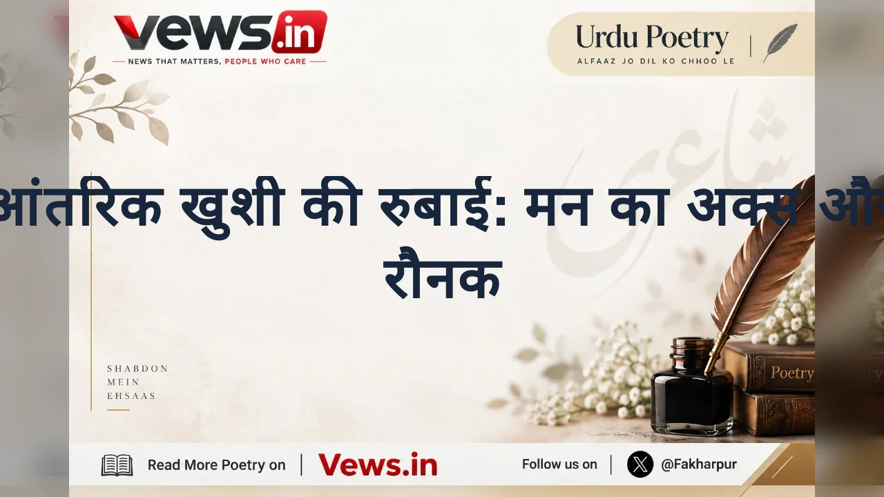 आंतरिक खुशी की रुबाई: मन का अक्स और रौनक