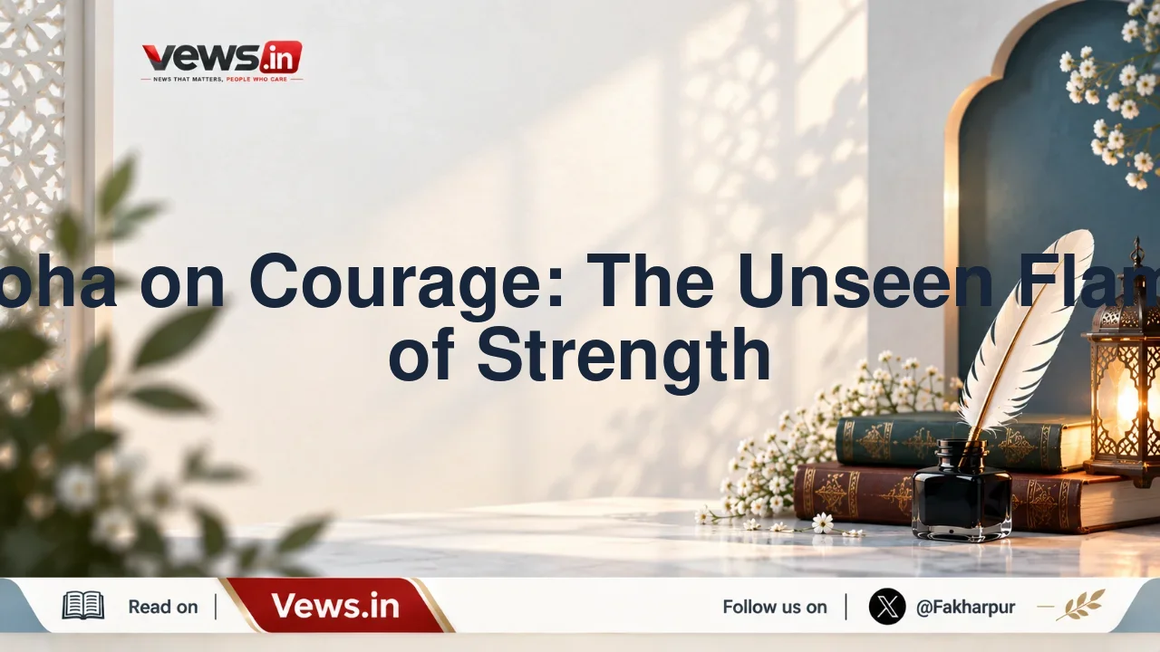 Doha on Courage: The Unseen Flame of Strength