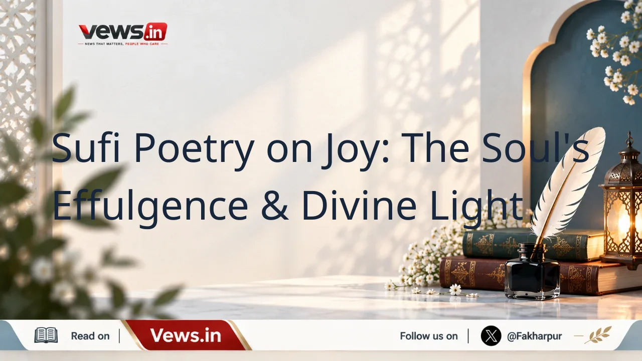 Sufi Poetry on Joy: The Soul's Effulgence & Divine Light